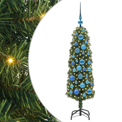 vidaXL Artificial Christmas Tree with 150 LEDs with Stand Green 120 cm - 45221