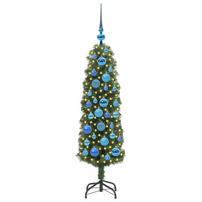 vidaXL Artificial Christmas Tree with 150 LEDs with Stand Green 120 cm - 45221