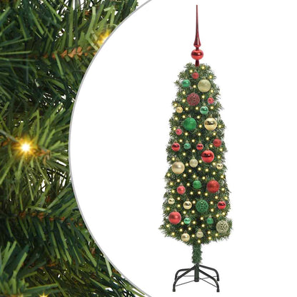 vidaXL Artificial Christmas Tree with 150 LEDs with Stand Green 120 cm - 45224