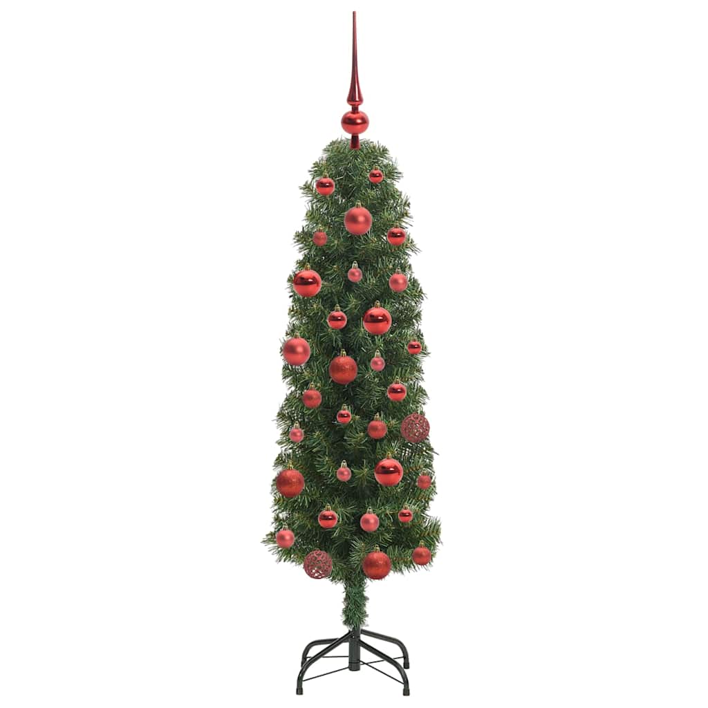 vidaXL Artificial Christmas Tree with 150 LEDs with Stand Green 150 cm - 45237