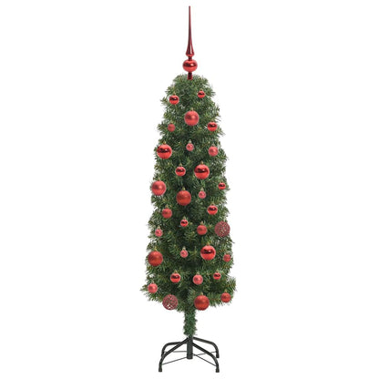 vidaXL Artificial Christmas Tree with 150 LEDs with Stand Green 150 cm - 45237