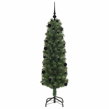 vidaXL Artificial Christmas Tree with 150 LEDs with Stand Green 150 cm - 45248