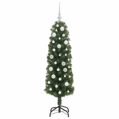 vidaXL Artificial Christmas Tree with 150 LEDs with Stand Green 150 cm - 45257