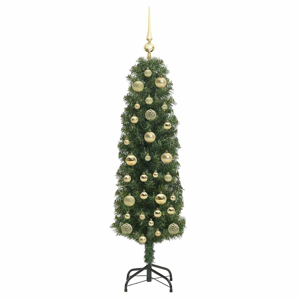vidaXL Artificial Christmas Tree with 150 LEDs with Stand Green 150 cm - 45258