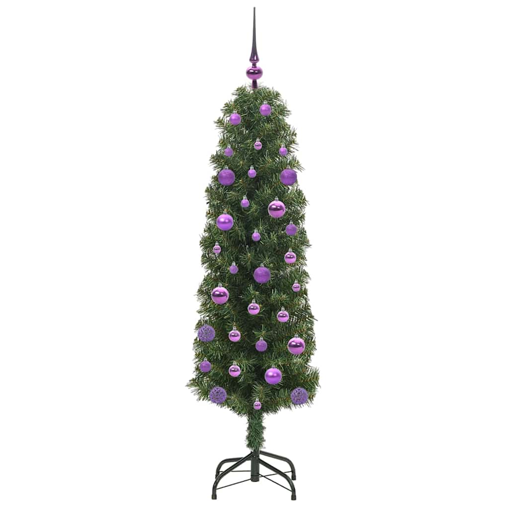 vidaXL Artificial Christmas Tree with 150 LEDs with Stand Green 150 cm - 45266