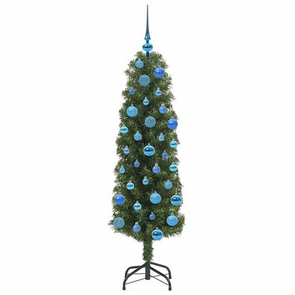 vidaXL Artificial Christmas Tree with 150 LEDs with Stand Green 150 cm - 45277