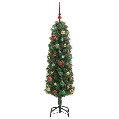 vidaXL Artificial Christmas Tree with 150 LEDs with Stand Green 150 cm - 45281
