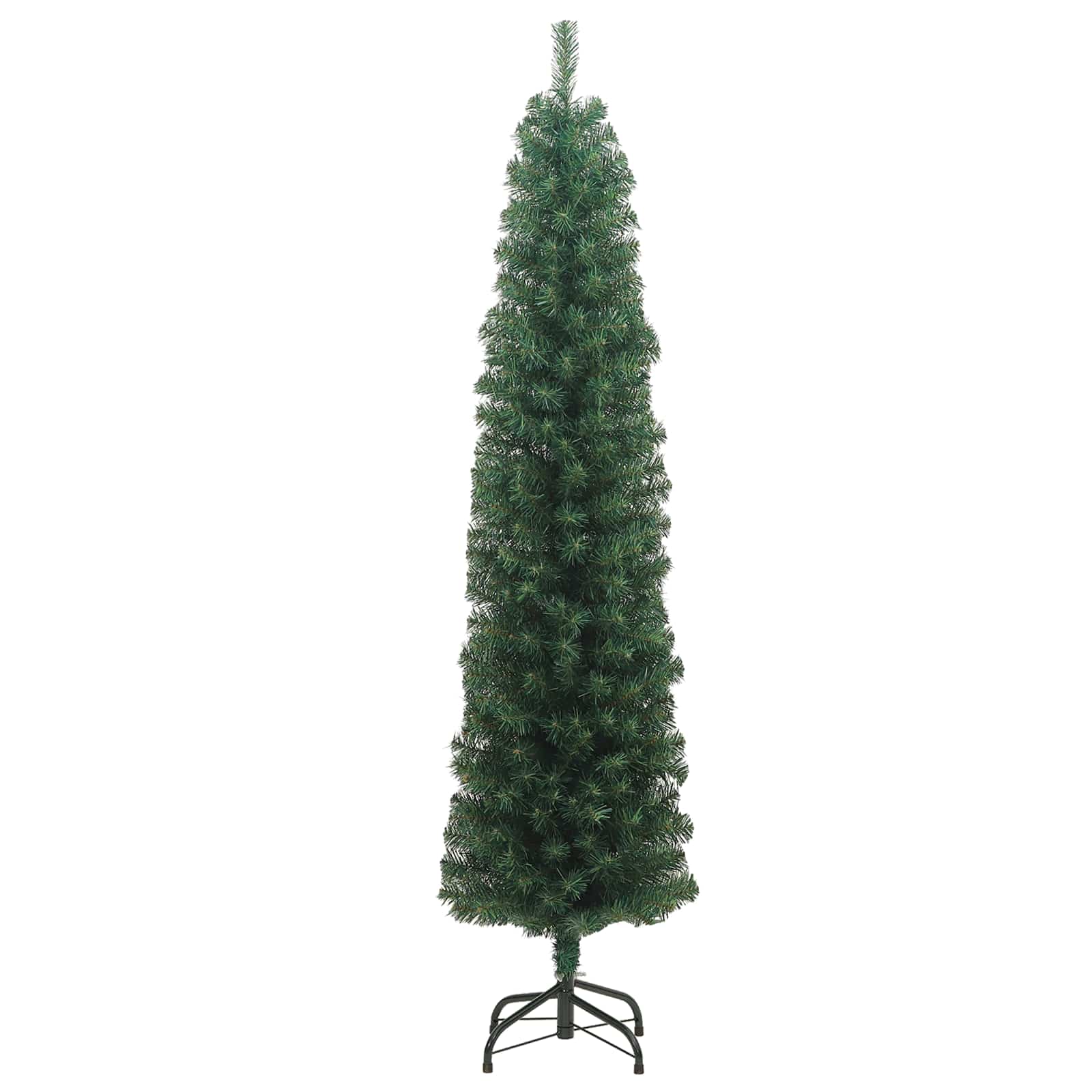 vidaXL Artificial Christmas Tree with 300 LEDs with Stand Green 180 cm - 45292