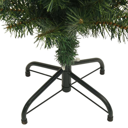 vidaXL Artificial Christmas Tree with 300 LEDs with Stand Green 180 cm - 45340