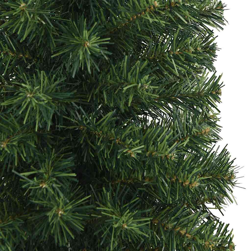 vidaXL Artificial Christmas Tree with 300 LEDs with Stand Green 240 cm - 45344