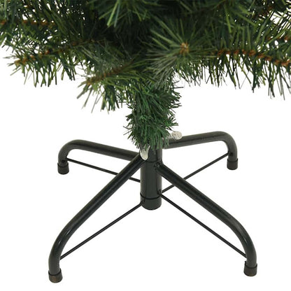 vidaXL Artificial Christmas Tree with 300 LEDs with Stand Green 240 cm - 45344