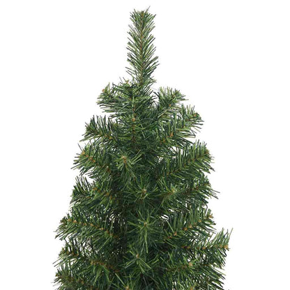 vidaXL Artificial Christmas Tree with 300 LEDs with Stand Green 240 cm - 45347