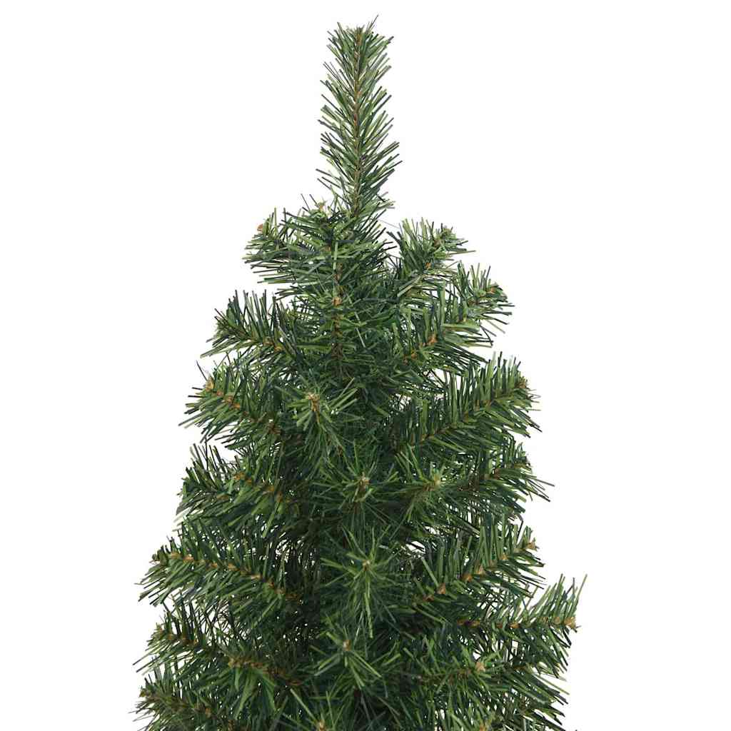 vidaXL Artificial Christmas Tree with 300 LEDs with Stand Green 240 cm - 45377