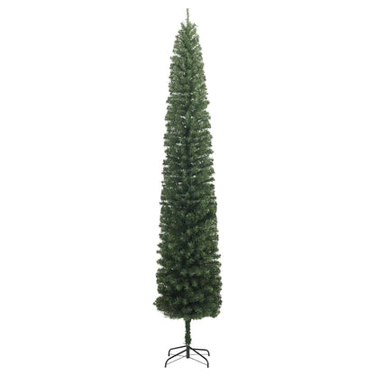 vidaXL Artificial Christmas Tree with 300 LEDs with Stand Green 270 cm - 45379