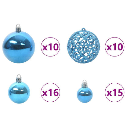 vidaXL Artificial Christmas Tree with 300 LEDs with Stand Green 270 cm - 45401