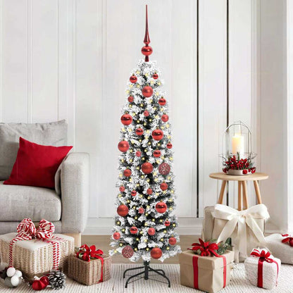 vidaXL Artificial Christmas Tree with 150 LEDs with Stand Green 150 cm - 45420