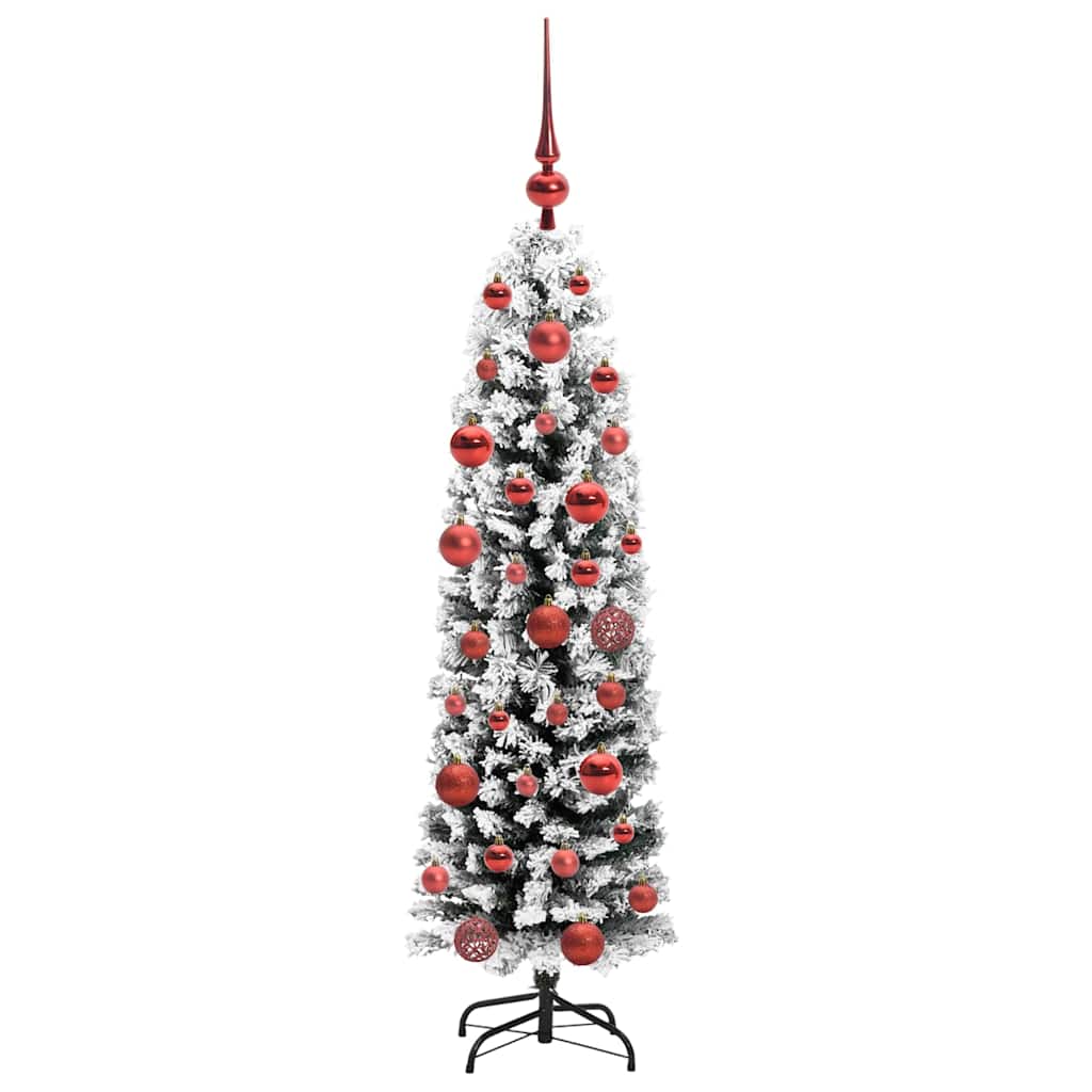 vidaXL Artificial Christmas Tree with 150 LEDs with Stand Green 150 cm - 45420