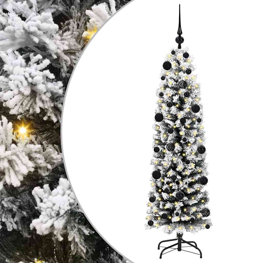 vidaXL Artificial Christmas Tree with 150 LEDs with Stand Green 150 cm - 45424