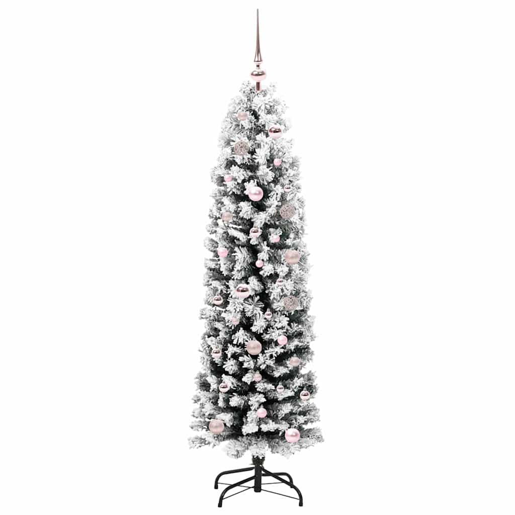 vidaXL Artificial Christmas Tree with 150 LEDs with Stand Green 150 cm - 45435