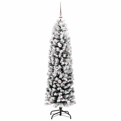 vidaXL Artificial Christmas Tree with 150 LEDs with Stand Green 150 cm - 45435