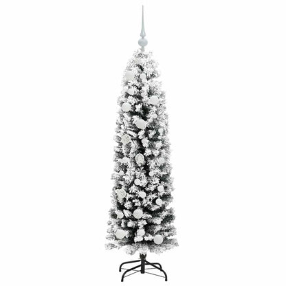 vidaXL Artificial Christmas Tree with 150 LEDs with Stand Green 150 cm - 45448