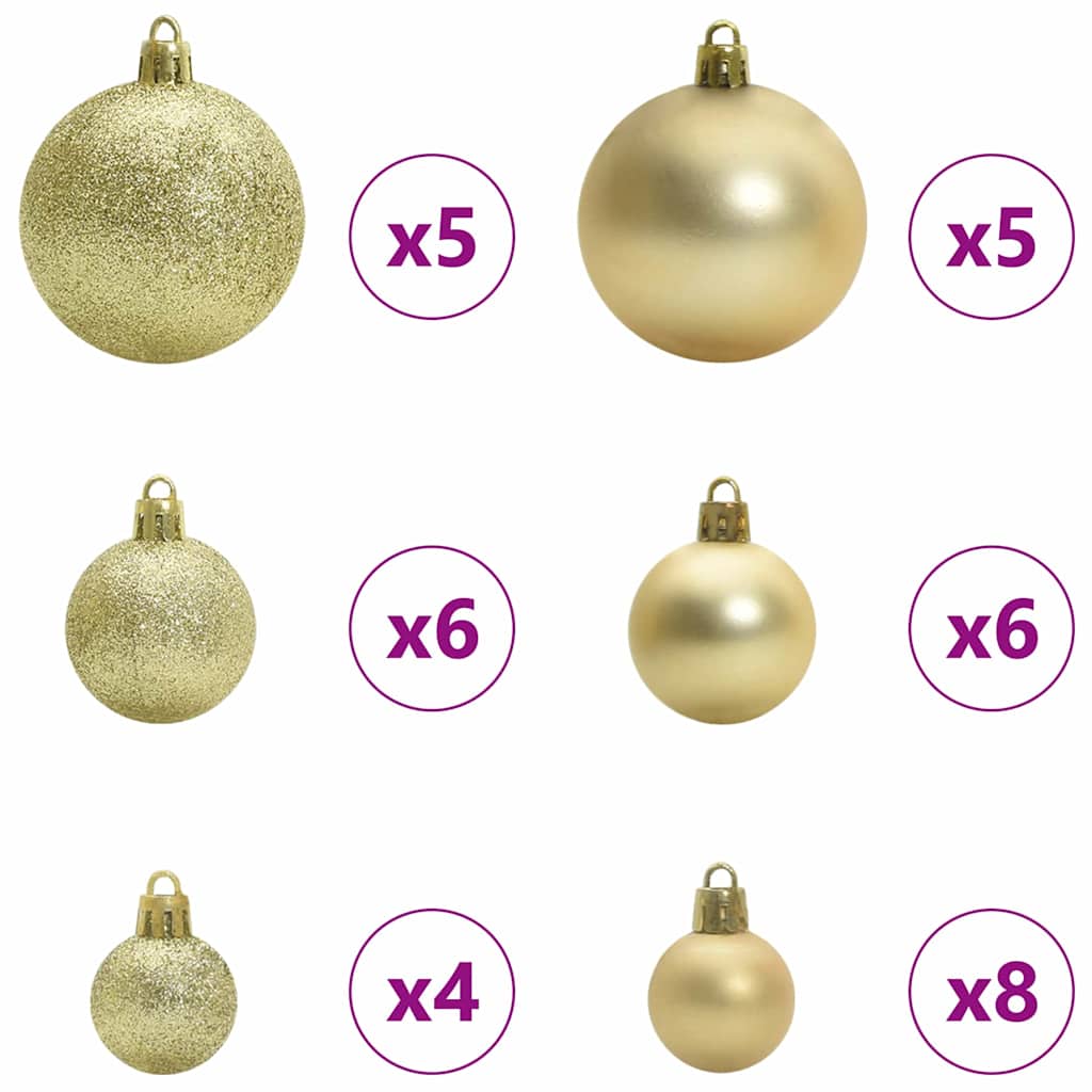 vidaXL Artificial Christmas Tree with 150 LEDs with Stand Green 150 cm - 45449