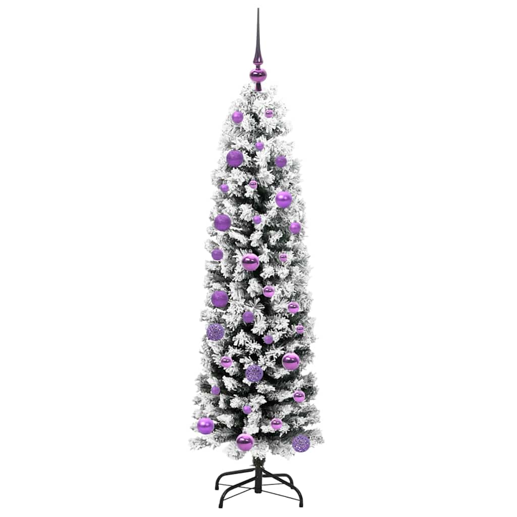 vidaXL Artificial Christmas Tree with 150 LEDs with Stand Green 150 cm - 45471