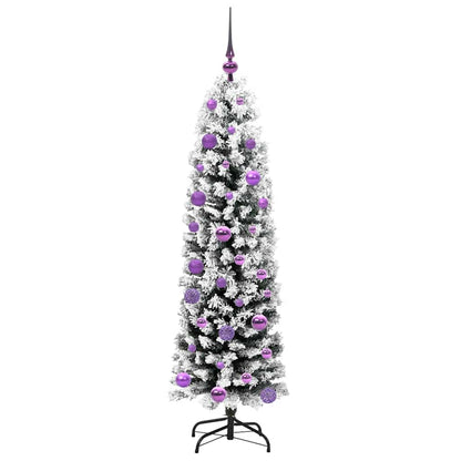 vidaXL Artificial Christmas Tree with 150 LEDs with Stand Green 150 cm - 45471