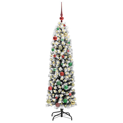 vidaXL Artificial Christmas Tree with 150 LEDs with Stand Green 150 cm - 45489