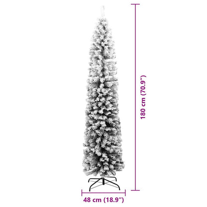 vidaXL Artificial Christmas Tree with 300 LEDs with Stand Green 180 cm - 45500