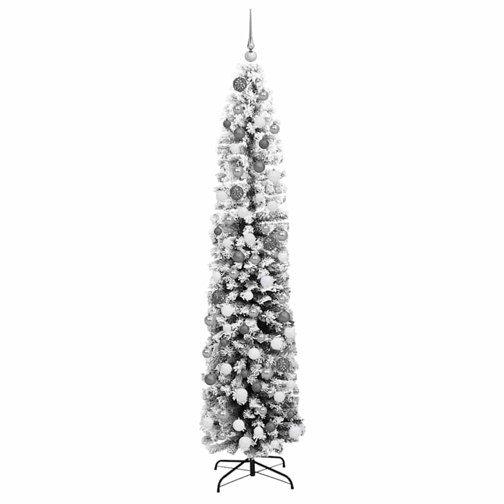 vidaXL Artificial Christmas Tree with 300 LEDs with Stand Green 180 cm - 45514