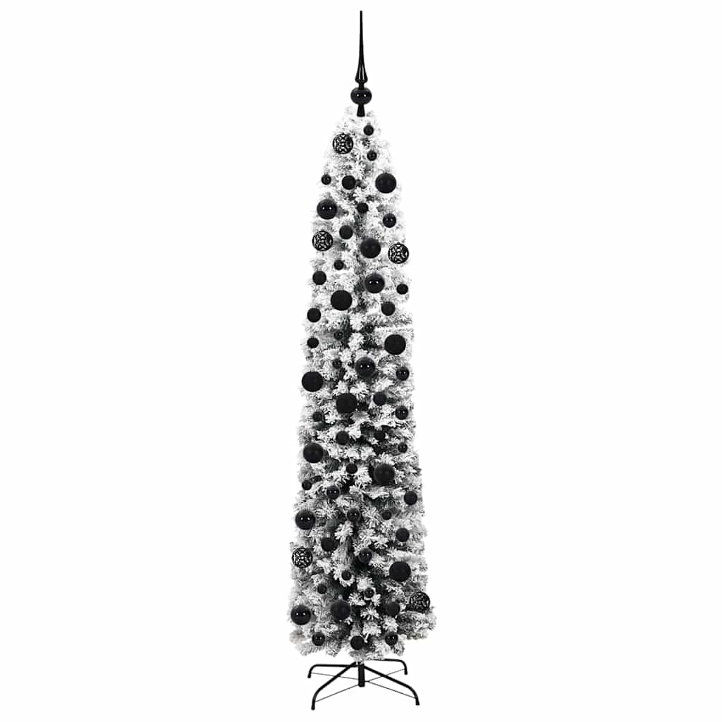 vidaXL Artificial Christmas Tree with 300 LEDs with Stand Green 180 cm - 45515