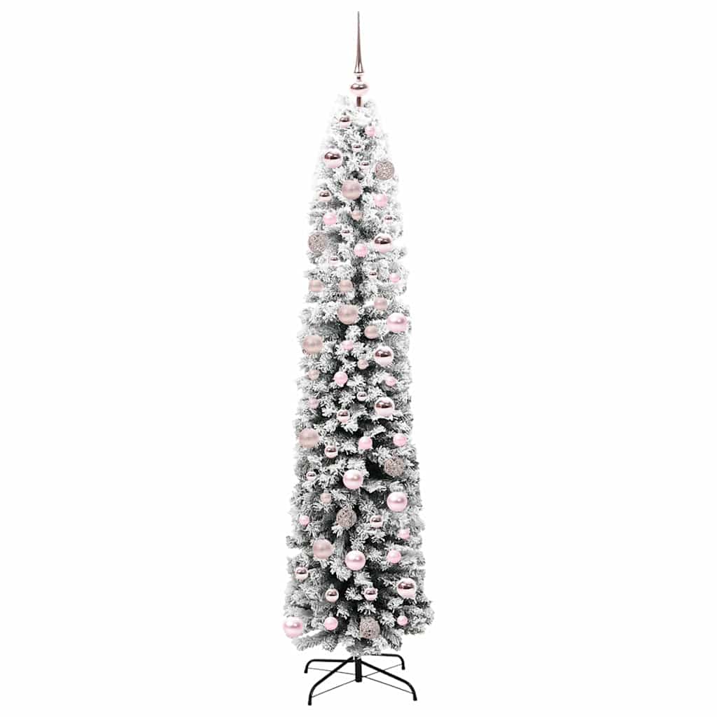 vidaXL Artificial Christmas Tree with 300 LEDs with Stand Green 180 cm - 45526