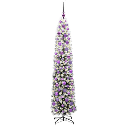 vidaXL Artificial Christmas Tree with 300 LEDs with Stand Green 180 cm - 45542