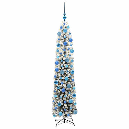 vidaXL Artificial Christmas Tree with 300 LEDs with Stand Green 180 cm - 45543
