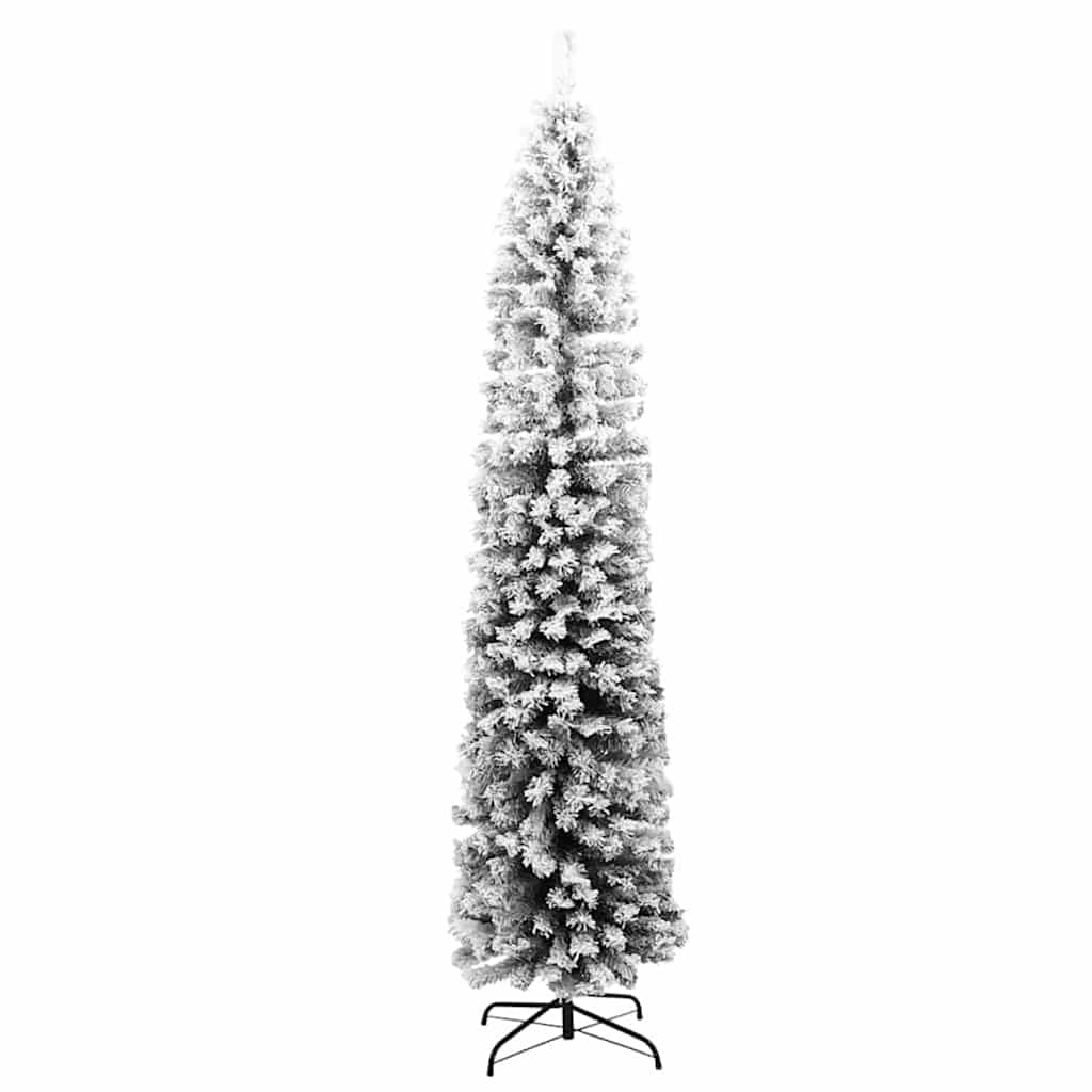 vidaXL Artificial Christmas Tree with 300 LEDs with Stand Green 210 cm - 45556