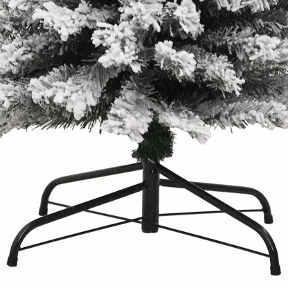 vidaXL Artificial Christmas Tree with 300 LEDs with Stand Green 210 cm - 45559