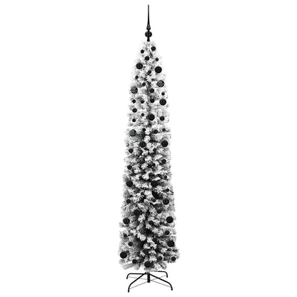 vidaXL Artificial Christmas Tree with 300 LEDs with Stand Green 210 cm - 45559