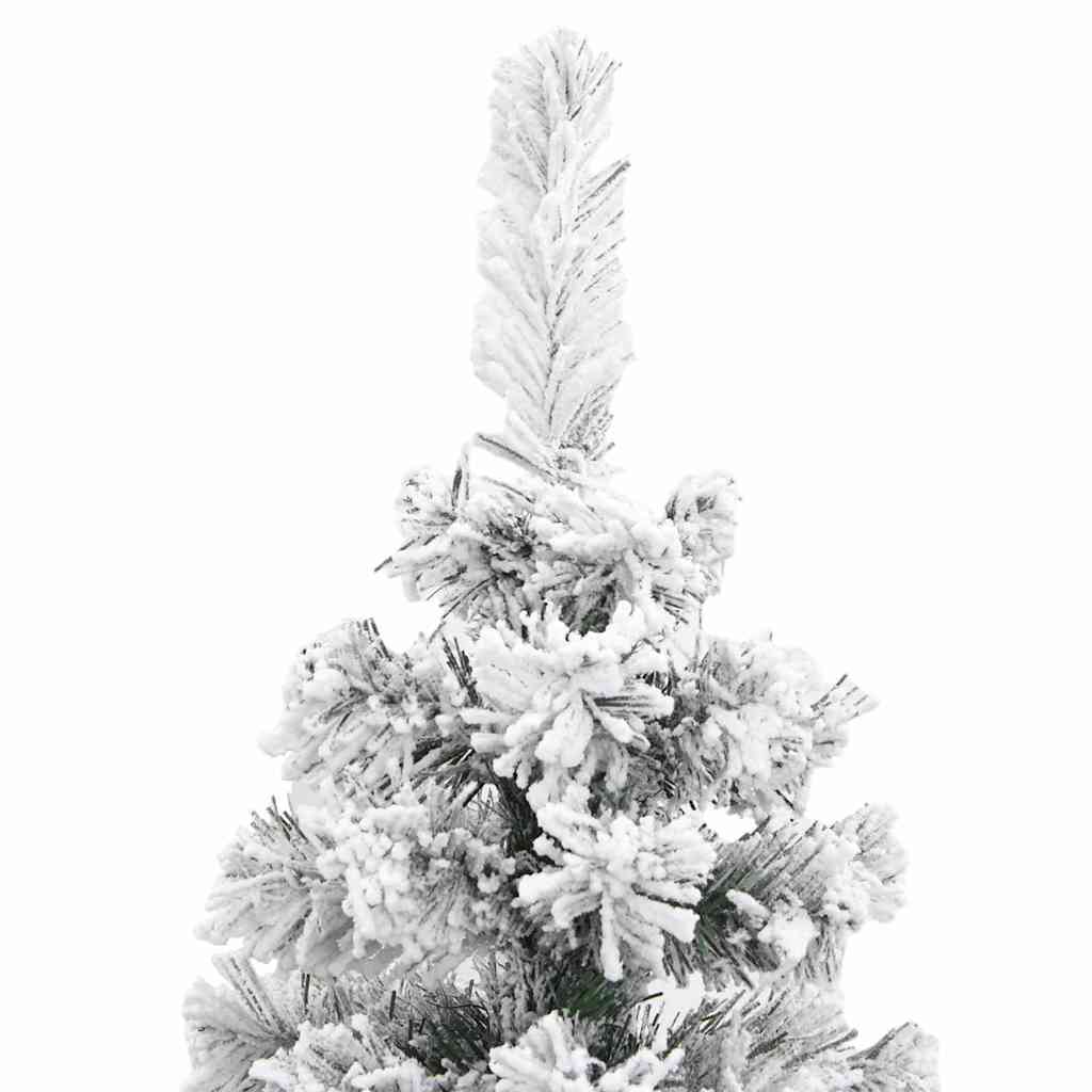 vidaXL Artificial Christmas Tree with 300 LEDs with Stand Green 210 cm - 45567
