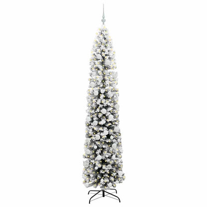 vidaXL Artificial Christmas Tree with 300 LEDs with Stand Green 210 cm - 45567