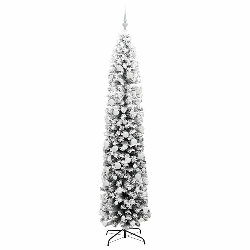 vidaXL Artificial Christmas Tree with 300 LEDs with Stand Green 210 cm - 45567