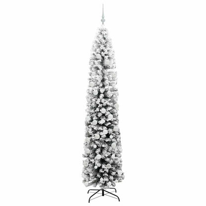 vidaXL Artificial Christmas Tree with 300 LEDs with Stand Green 210 cm - 45567