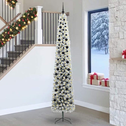 vidaXL Artificial Christmas Tree with 300 LEDs with Stand Green 270 cm - 45582