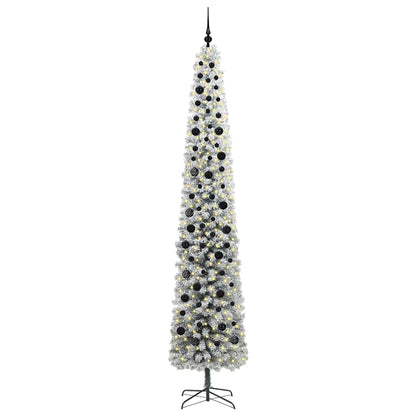 vidaXL Artificial Christmas Tree with 300 LEDs with Stand Green 270 cm - 45582