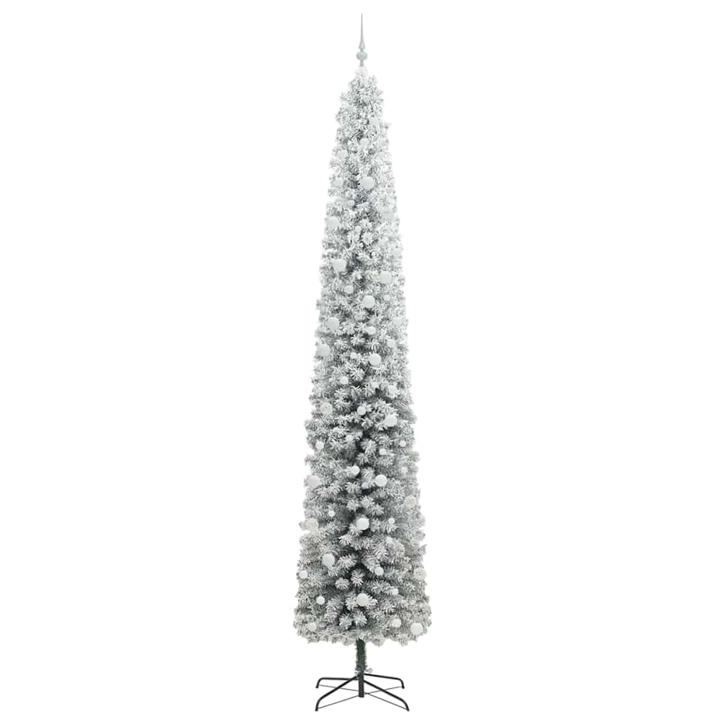 vidaXL Artificial Christmas Tree with 300 LEDs with Stand Green 270 cm - 45588