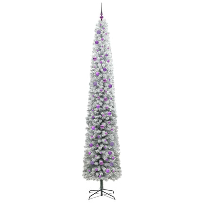 vidaXL Artificial Christmas Tree with 300 LEDs with Stand Green 270 cm - 45595