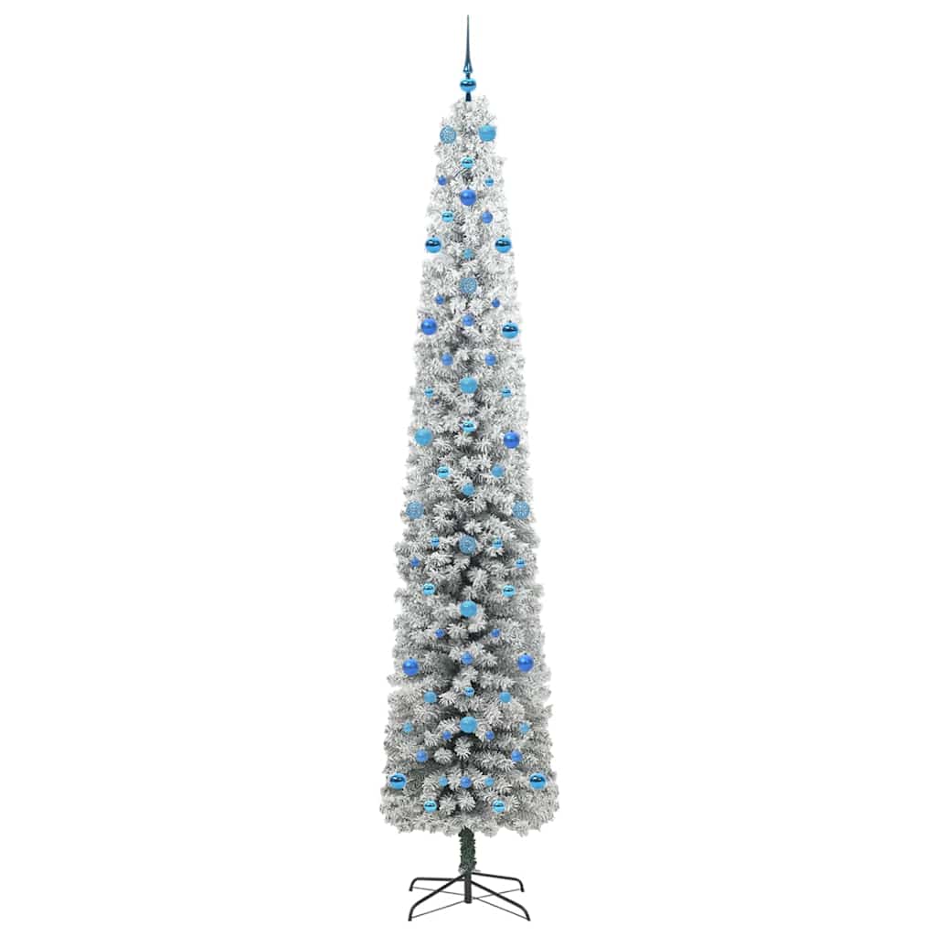 vidaXL Artificial Christmas Tree with 300 LEDs with Stand Green 270 cm - 45597