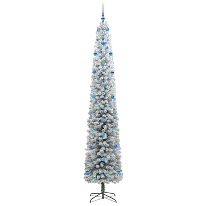 vidaXL Artificial Christmas Tree with 300 LEDs with Stand Green 270 cm - 45597