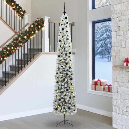vidaXL Artificial Christmas Tree with 300 LEDs with Stand Green 300 cm - 45604