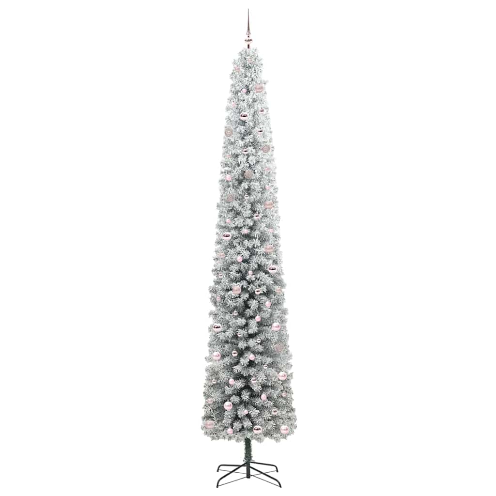 vidaXL Artificial Christmas Tree with 300 LEDs with Stand Green 300 cm - 45607
